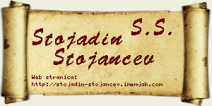 Stojadin Stojančev vizit kartica